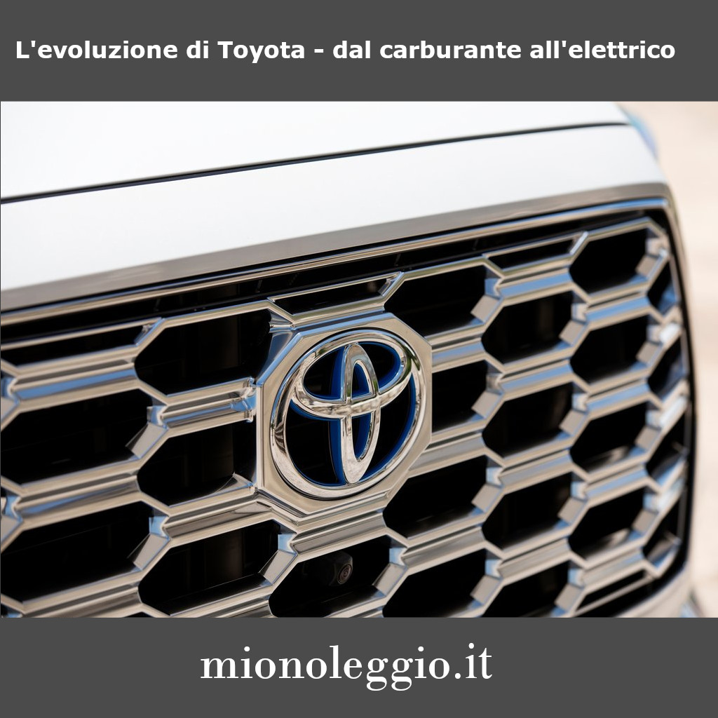 L'evoluzione di Toyota - dal carburante all'elettrico